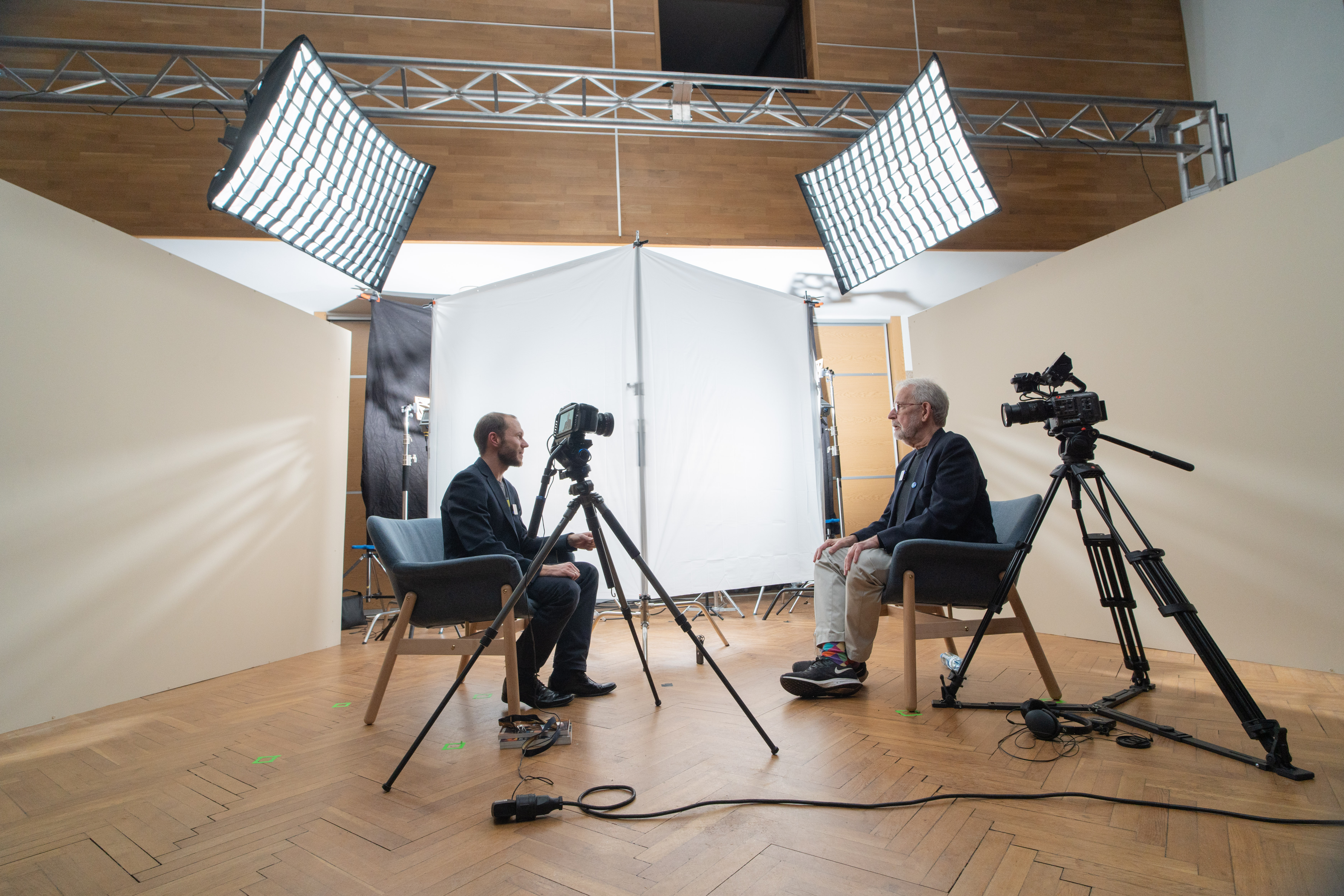 Piotr Toczynski interviewing Walter Murch